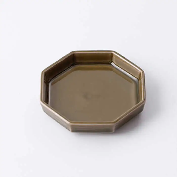 八角皿シックカラー 5点セット NAZ116 やきもの 食器
