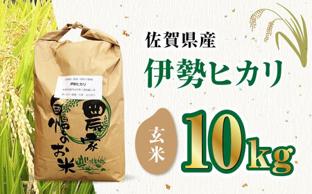 栽培期間中農薬不使用 令和7年産 伊勢ヒカリ 玄米 10kg /鶴ノ原北川農園 [UDL007] 玄米