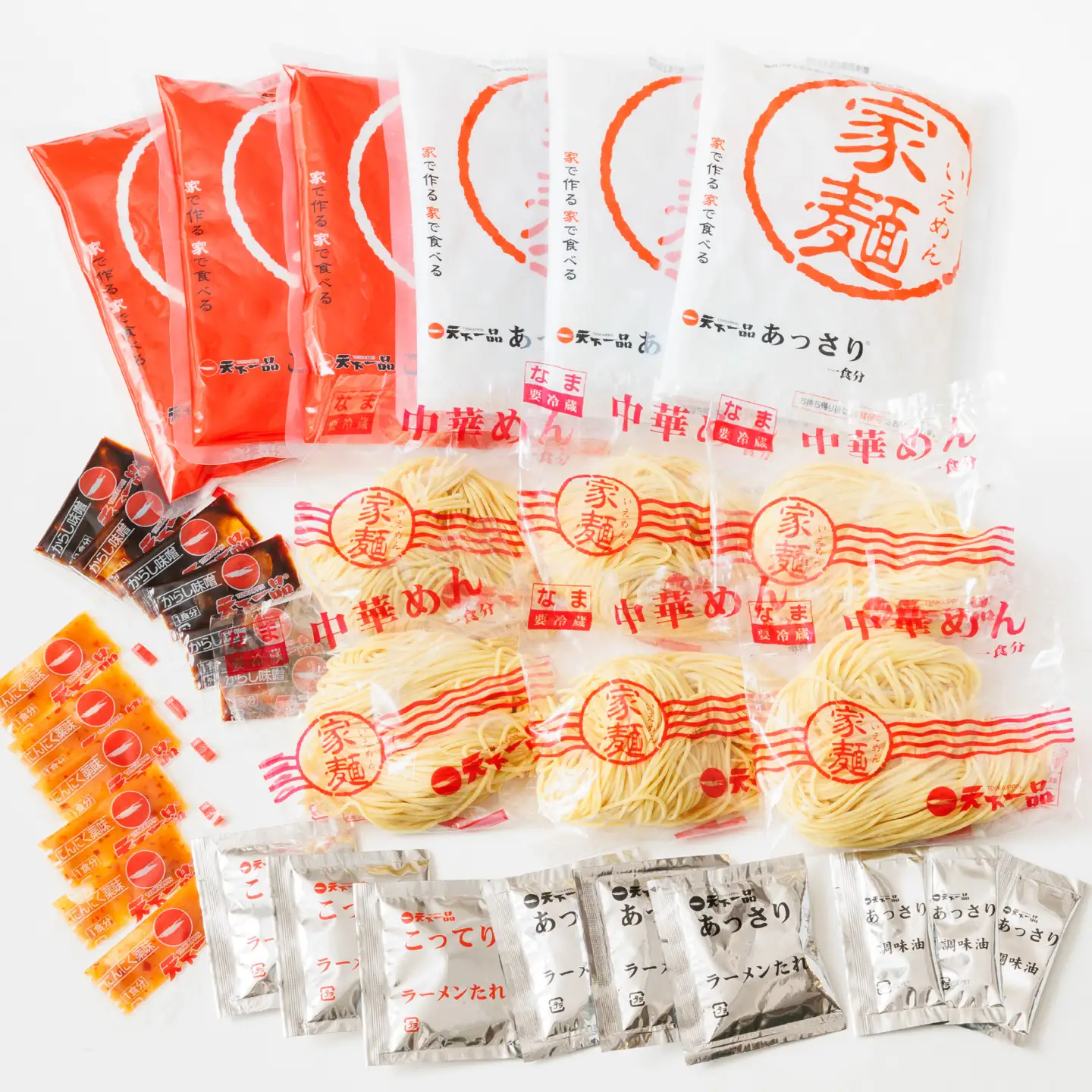 【天下一品】家麺 ラーメン ミックス ６食セット[CU005] | 天下一品ラーメン 天下一品 こってり あっさり