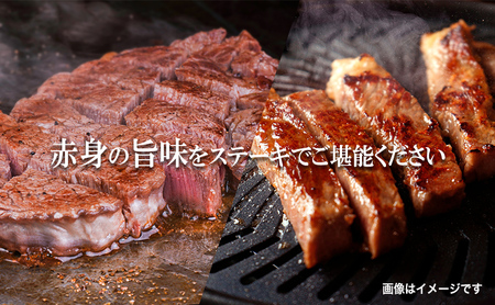 【8/31まで受付】ステーキ もりおか短角牛 モモ 100g×4 ステーキ