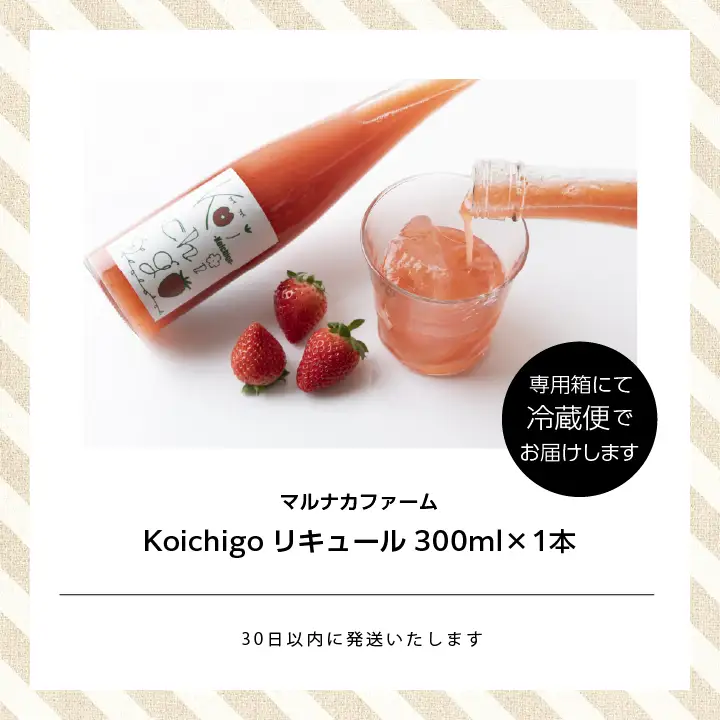 リキュール Koichigoリキュール 300ml×1本【まるなかファーム株式会社】