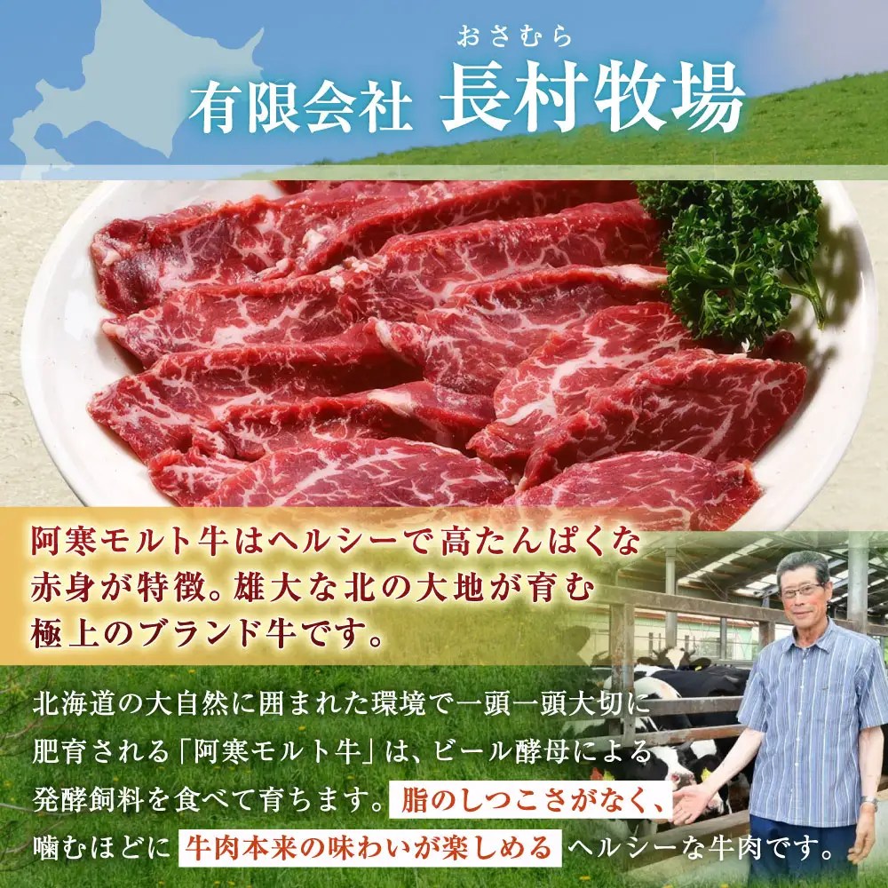 【これぞ北海道産 極上赤身肉】阿寒モルト牛サーロインステーキB 約200g×5枚 ふるさと納税 肉