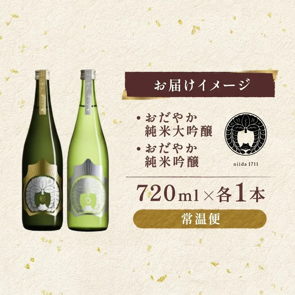 日本酒 おだやかえる 720ml 2種 飲み比べセット 日本酒
