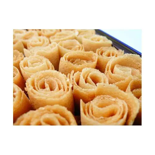 華クッキー（ 一口サイズの ラング・ド・シャ ）30個入×２缶