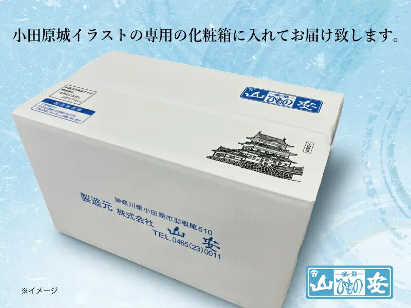 【 山安 】 大きな縞ほっけ開き干し 約3kg (6枚) 干物 