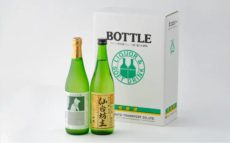 北鹿純米大吟醸ハチ公720ml&北鹿純米吟醸仙台坊主720mlセット　70P4007【 筒井商店】