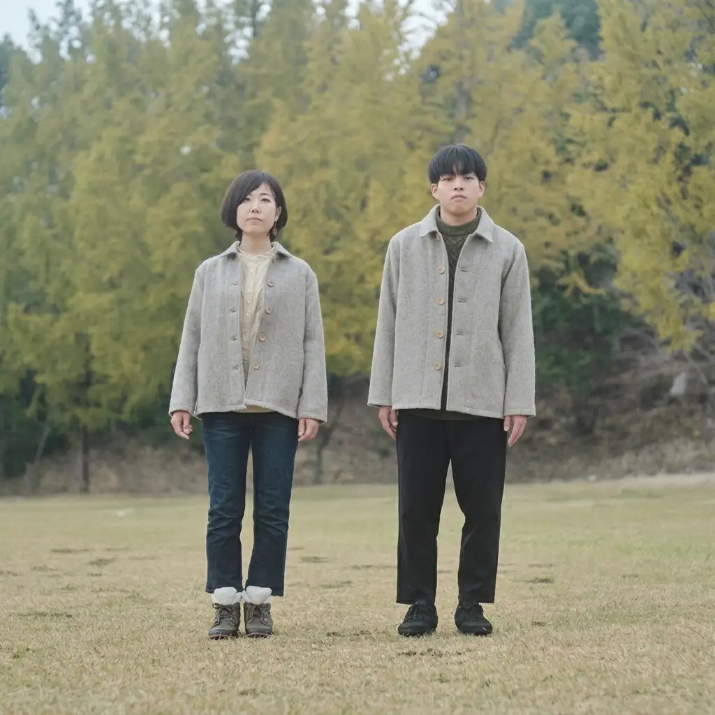 ツイード コート メンズ フリーサイズ 国産 岡山 ウール アルパカ 服 コート