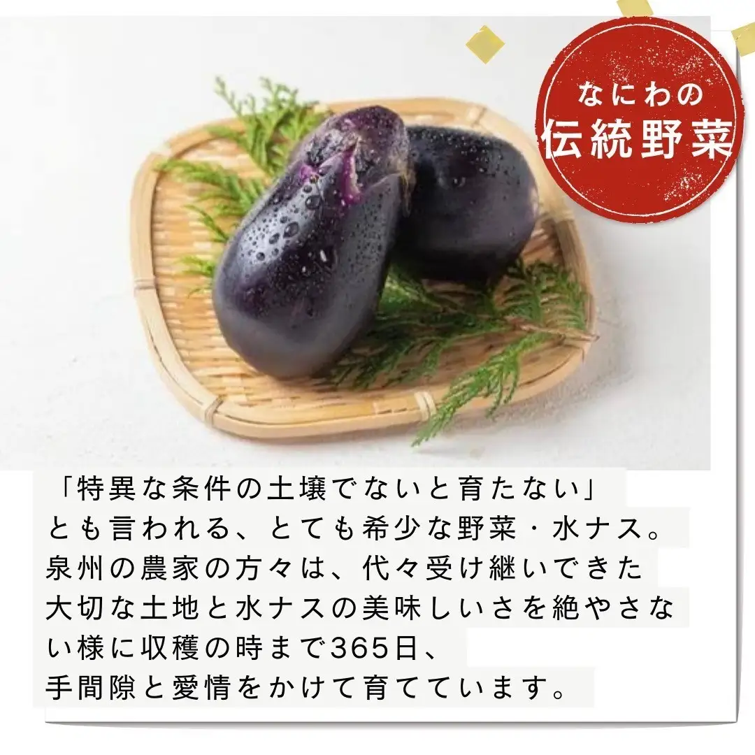 まるやま農園 泉州水なす A級生水なす 9個入【087D-142】