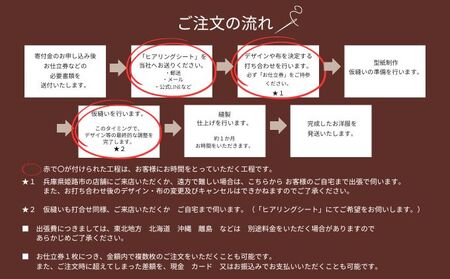 オーダーメイド婦人服お仕立券出張採寸可高級生地オーダーメイド婦人服【1枚】
