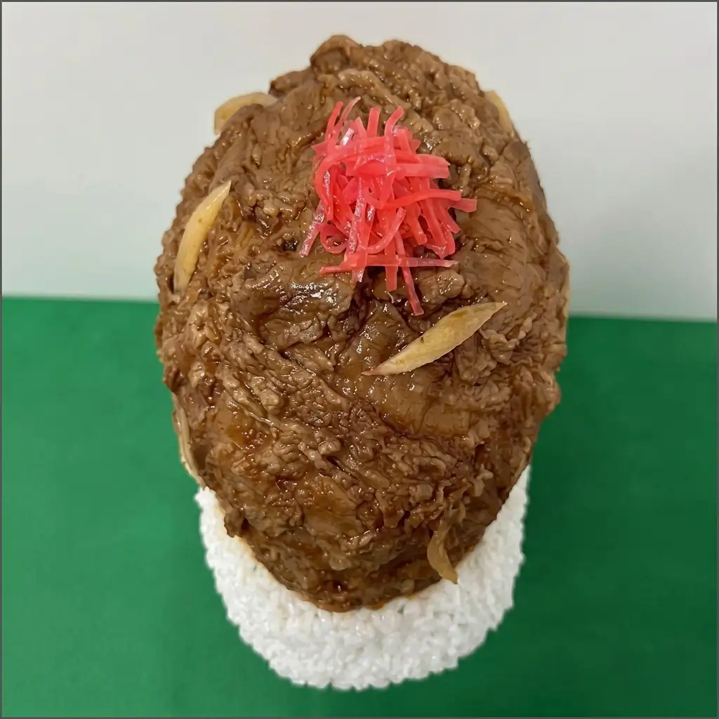 食品サンプルの【博多和牛丼な帽子】 | クラフト 民芸 人気 おすすめ 送料無料