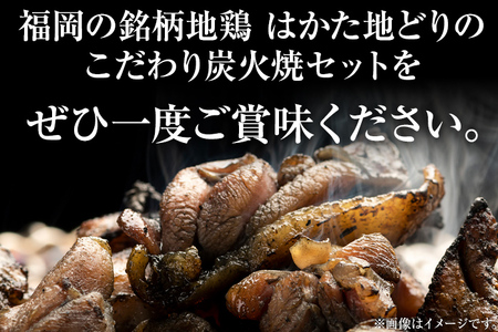 はかた地どり炭火焼セット500g（100g×5p） お取り寄せグルメ お取り寄せ 福岡 お土産 九州 福岡土産 取り寄せ グルメ 福岡県