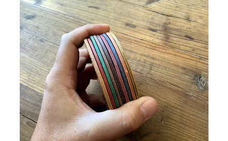 【9色から選べるカラー】レザーコースター １枚 小物 レザー 牛革 革 インテリア 雑貨 日本製 ハンドメイド H179-003