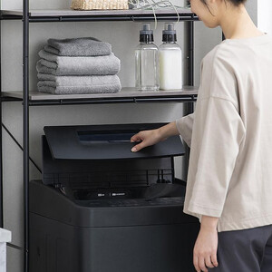 洗濯機 全自動洗濯機 5.0kg  コンパクト 部屋干し時間短縮モード 　 一人暮らし ひとり暮らし 　 　 　 アイリスオーヤマ 省スペース 時間短縮 部屋干し時間短縮モード IAW-T504-B ブラック