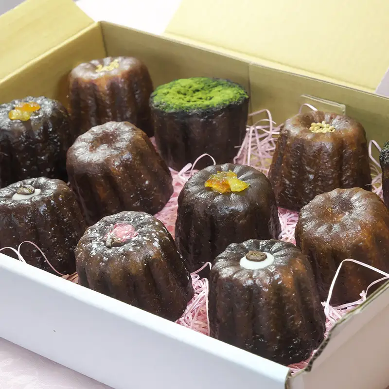おうちでカヌレタイムセット【お菓子 菓子洋菓子 焼き菓子 スイーツ おやつ カヌレ かぬれ おうち 自宅 人気 食品 福岡県 筑前町 CF002】【202609】