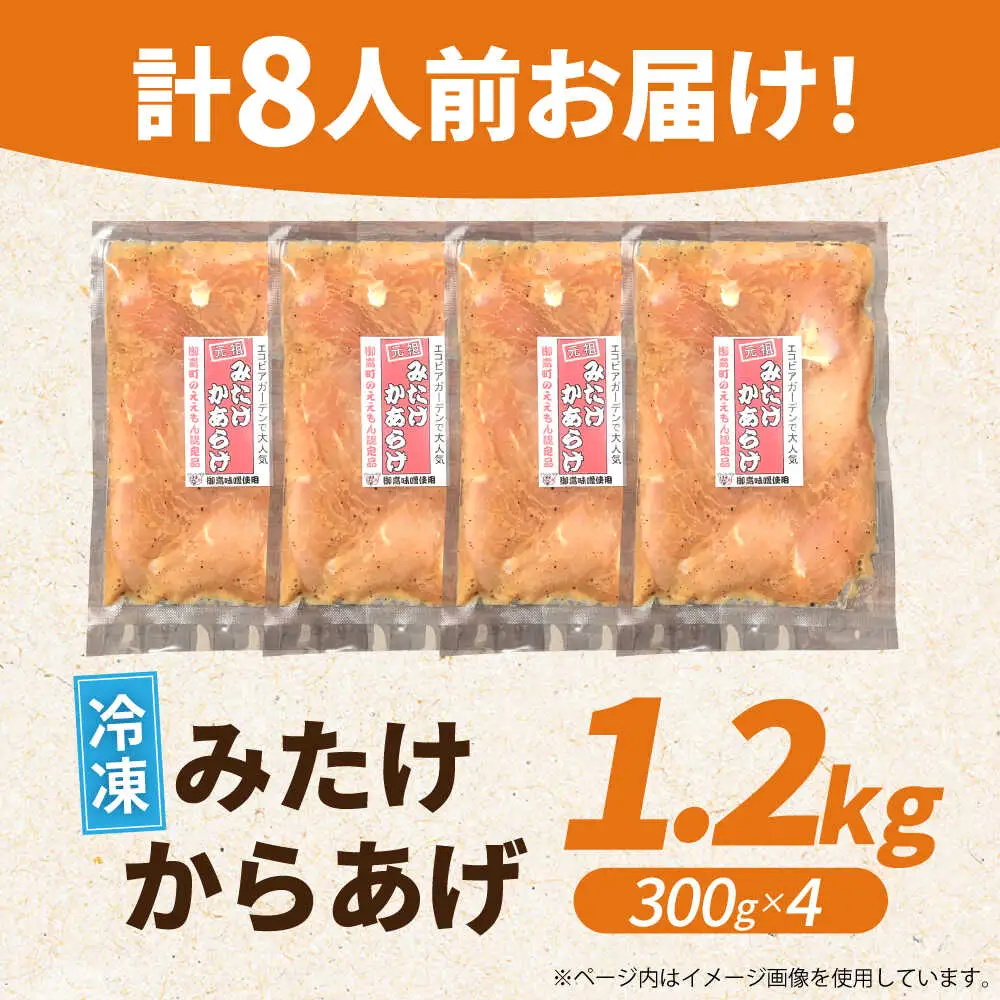 元祖みたけからあげ（300g×4袋） [AVAA007]唐揚げ から揚げ