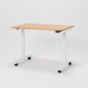 【トレーセット】サイズオーダー可 電動昇降 学習机 プレディデスク オーク