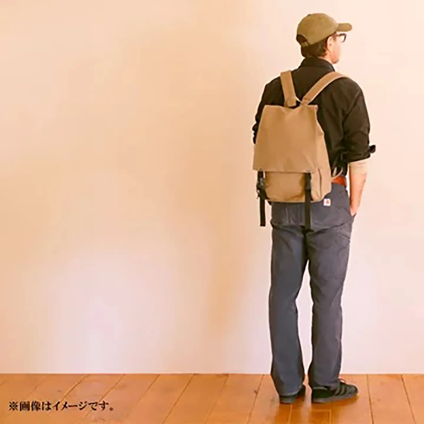リュック スタンダード・Dパック（ベージュ） リュック 帆布