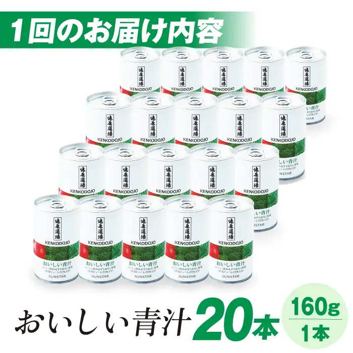【定期便12回】健康道場　おいしい青汁10本セット×２ 青汁 サンスター[AOAD004] 青汁