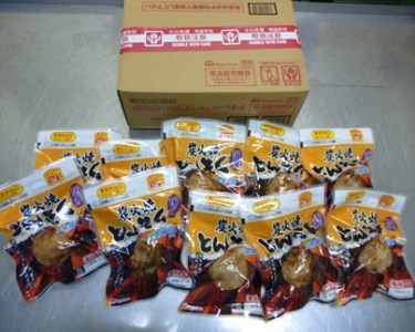 日本ハム 豚足 国産 炭火焼 とんそく 132g×10個