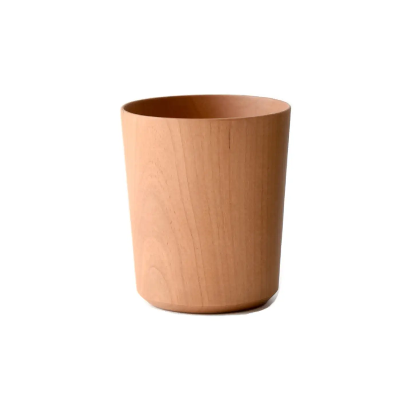 【Hacoa】食卓に温もりを添える天然木チェリーのコップ「Wooden Cup」 スマホスタンド 卓上