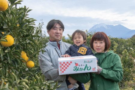 DA040 【令和8年12月中旬から順次発送】森崎果樹園 雲仙普賢岳の風が育む みかんセット 12kg