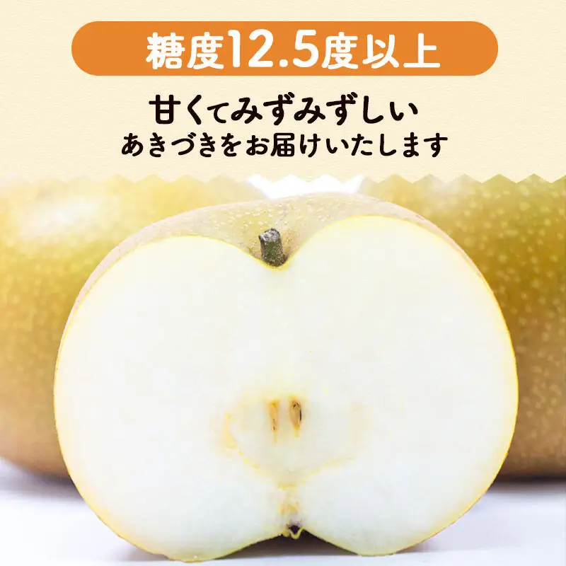 利府梨（あきづき）5kg（10玉前後）