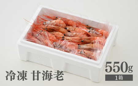 鮮度抜群！三国甘海老 550g あまえび エビ [A-18705]