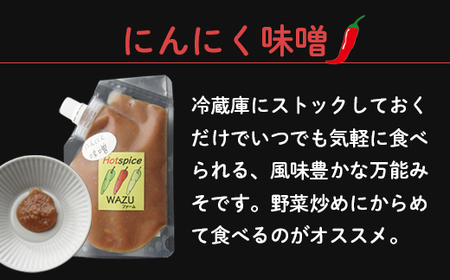 国産 唐辛子 4種セットA（青柚子胡椒／一味(鷹の爪)／青唐辛子味噌／にんにく味噌） / 調味料 スパイス 唐辛子 綾部市 / WAZUファーム［BSAF001］