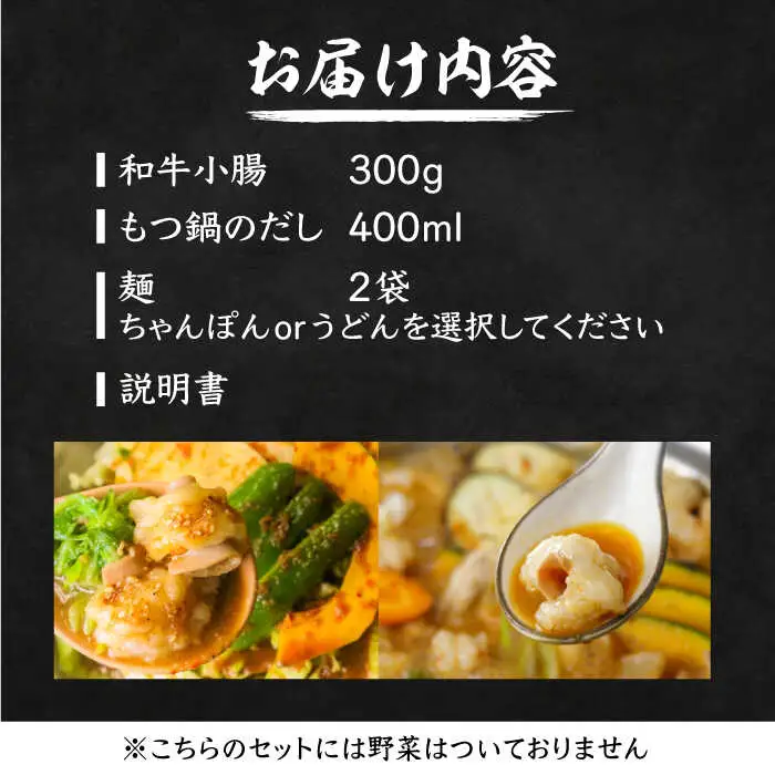 新元祖味噌もつ鍋 2-3人前 セット ( ちゃんぽん or うどん )[VAH038] 国産牛 もつ もつ鍋 ホルモン