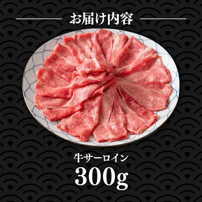 博多和牛 サーロイン スライス 300g [VBB008] 牛肉 スライス