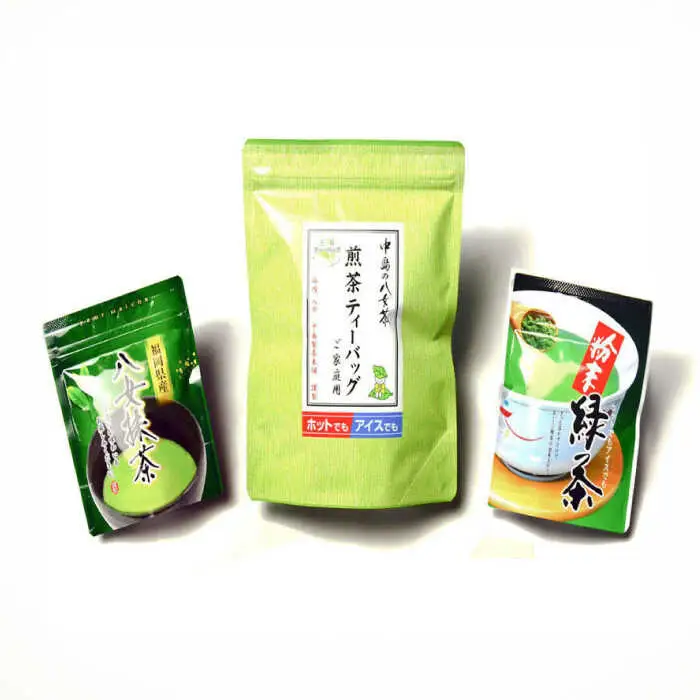 【全3回定期便】福岡銘茶 八女茶 ティーバッグ付 急須要らずのお手軽セット（便利なチャック付）[VCL126]