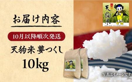 天狗米 新米 夢つくし 10kg VCX006 白米