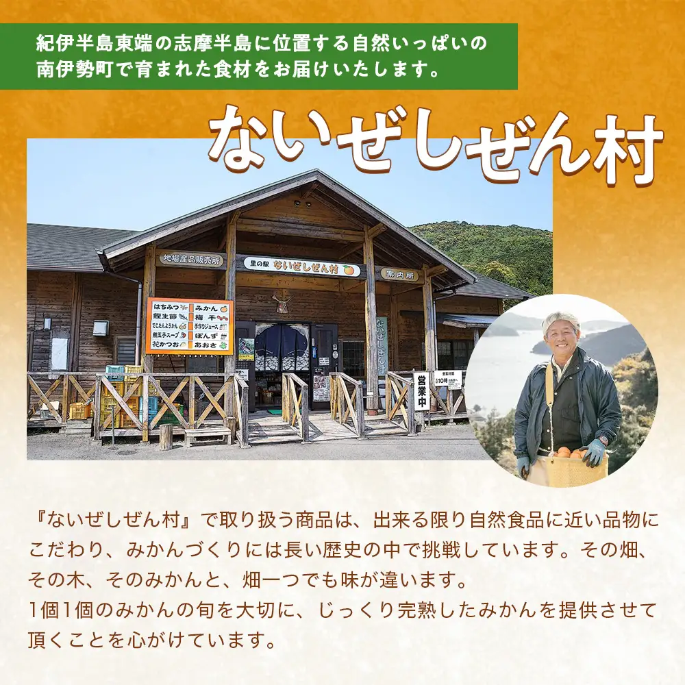 蜜柑 みかん 約 5kg 令和8年 12月発送 ないぜしぜん村 先行予約 産地直送 国産 国内産 三重 南伊勢