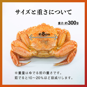 【令和9年発送】三陸産！活毛ガニセット 300g×100杯【08】【2027年2月～4月発送】
