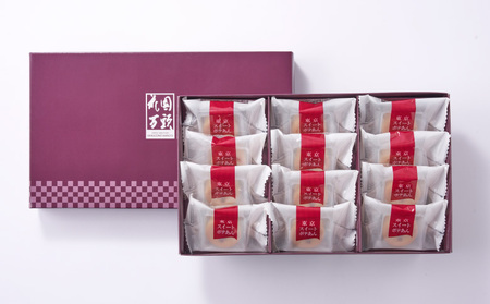 和菓子 花園万頭 スイートポテあん 12個入 スイートポテト