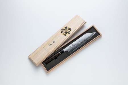 TVで紹介! 特製切付包丁 瑞雲 筋引 240mm