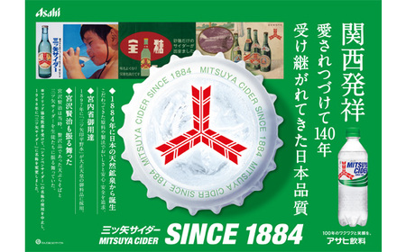 三ツ矢サイダー缶250ml 40本（20本入×2ケース）＆いちじくパイセット10枚入り［No.386］／ サイダー ジュース 炭酸 飲料 缶 まとめ買い ケース買い アサヒ 人気 定番 有名 送料無料 兵庫県 川西市