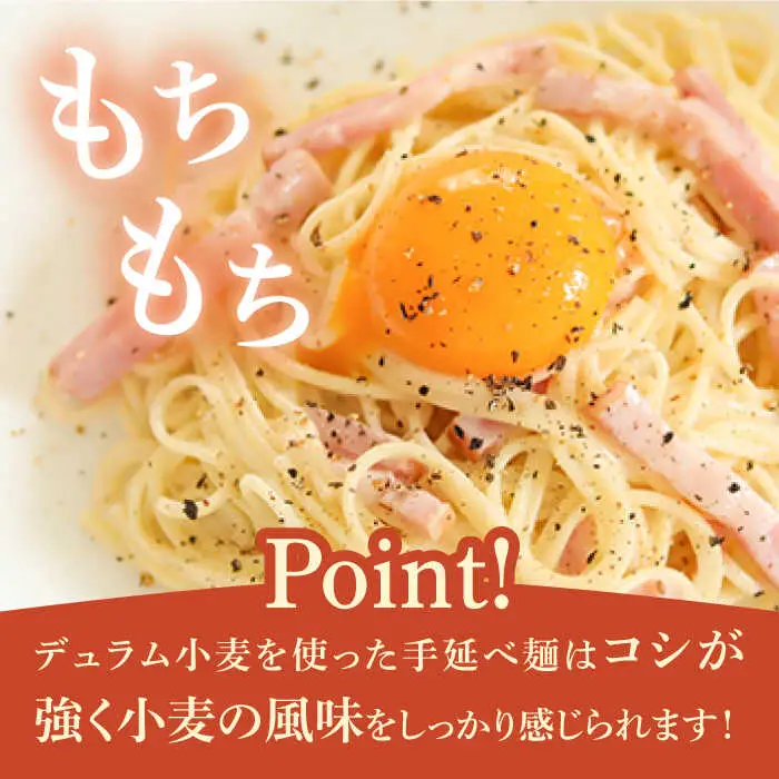 手延べ太麺パスタ 1.5kg (50g×30束) / パスタ ぱすた スパゲッティ 麺 乾麺 / 南島原市 / 池田製麺工房 [SDA069]