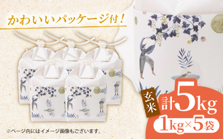 合鴨玄米 1kg×5 計5kg 【あいがもん倶楽部】[ZAR024]