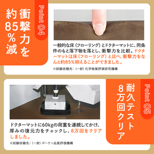 キッチンマット ドクターマットL ブラウン キッチンマット