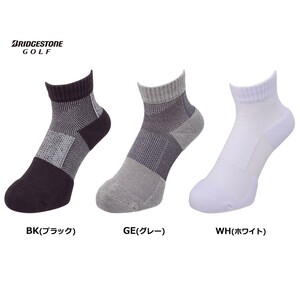 ブリヂストン 3足セットアンクルソックスゴルフSOG318《 靴下 セット 防臭 抗菌 ゴルフソックス 3足セット プレゼント 送料無料 》【2402T14002】