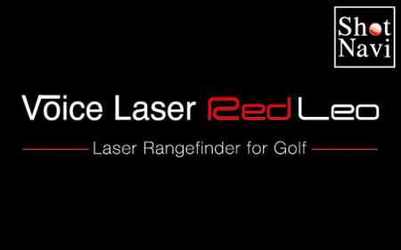 【期間限定】【アウトレット品】Shot Navi Voice Laser Red Leo（ショットナビ ボイスレーザーレッドレオ）＜ブラック＞　【11218-0754】 ゴルフ 距離計