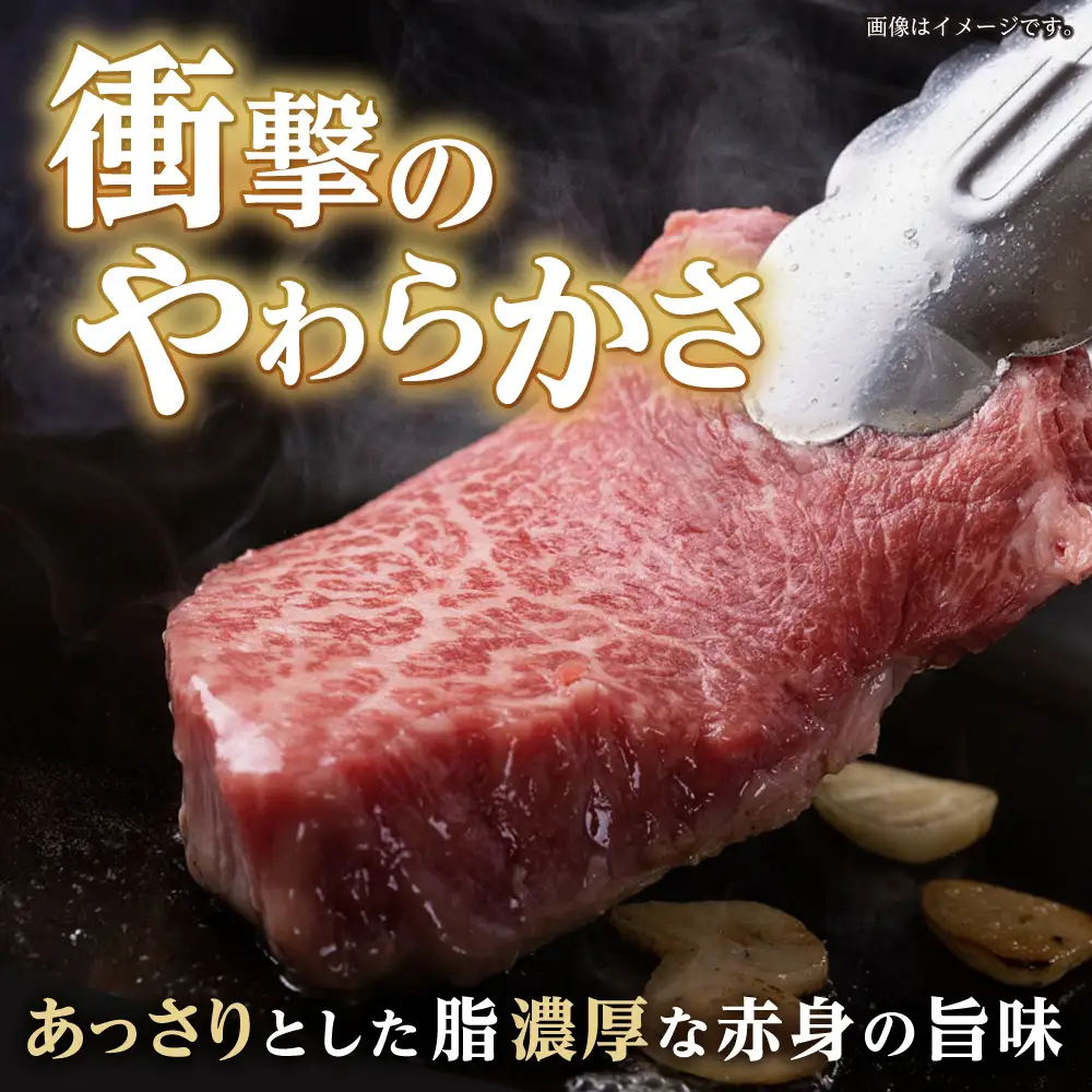 長崎和牛 A5 ランプステーキ 600g(150g×4枚) / ステーキ 長崎和牛 A5ランク 希少部位 A5 / 諫早市 / 野中精肉店 [AHCW035]