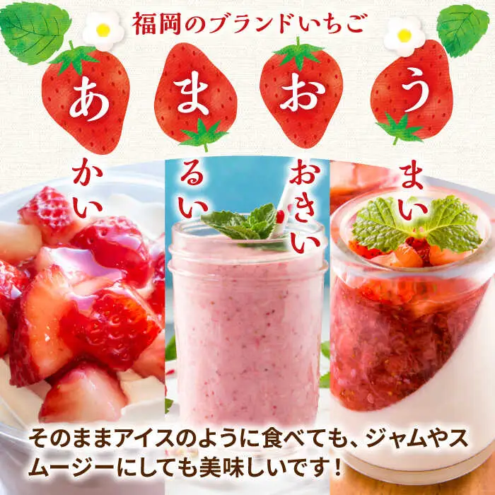 【全3回定期便】【訳あり】博多和牛 切り落とし ＆ あまおう セット1.3kg 桂川町/株式会社 MEAT PLUS [ADAQ069] 訳あり 定期便国産 牛肉 和牛 牛切り落とし イチゴ いちご 