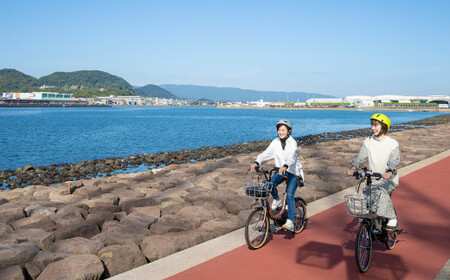 町内観光周遊 レンタサイクル利用券（サイクリンググッズ含む）（電動自転車）（3千円分）