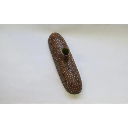 釉彩花入れ 一輪挿し 花瓶 陶芸品《受注制作》花入れ 花びん 花器 オブジェ インテリア 置物 おしゃれ 陶芸 手作り 陶器 装飾品 陶芸作家