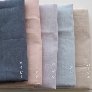 枕カバー カラー5色 麻100% 50×70cm用〈亀屋寝装センター〉枕カバー