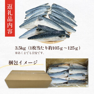 訳あり 塩 サバ フィーレ 3.5kg さば 鯖 切り身 宮城県 石巻市