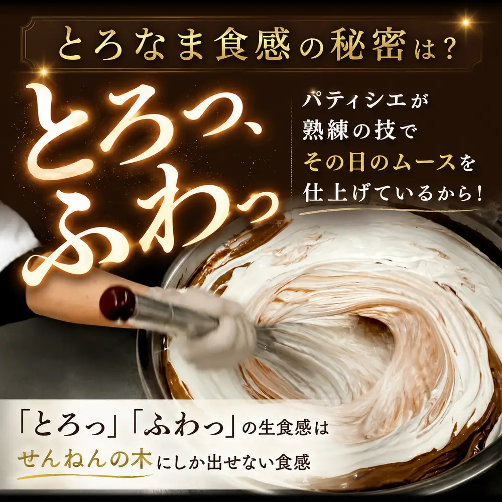 とろなまバウムクーヘン「とろなま2種セット（チョコ・ティラミス）」 せんねんの木