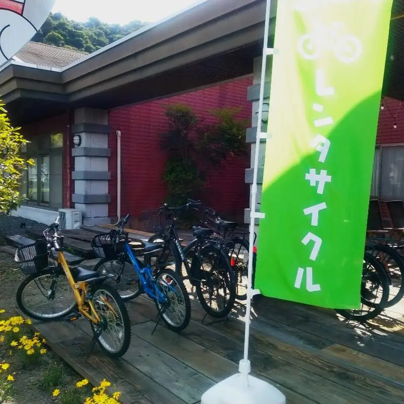 ゆたか海の駅とびしま館 宿泊券 1泊2食付き 一人一室 レンタサイクル付プラン(1名様) ku164-005-r